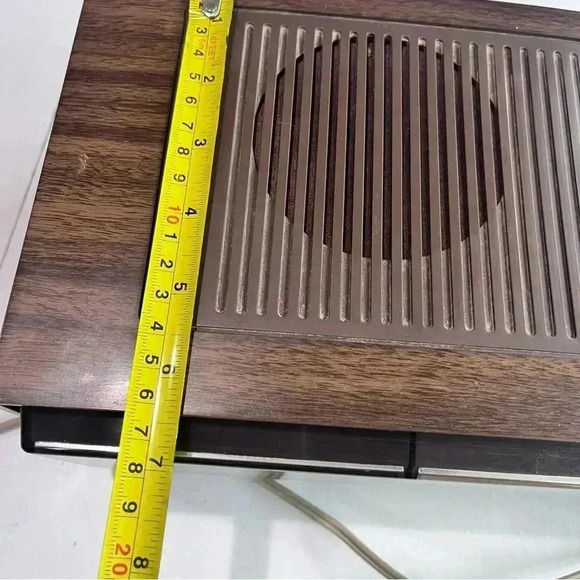 Vintage General‎ Electric T285C Nutmeg Desktop AM/FM Radio Works MCM Style - Picture 8 of 10